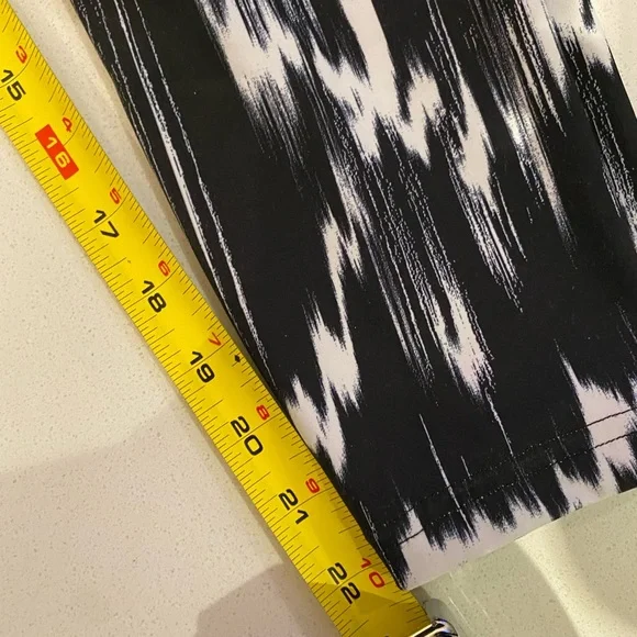 Reebok PES AOP Legging Black & White - Picture 4 of 7